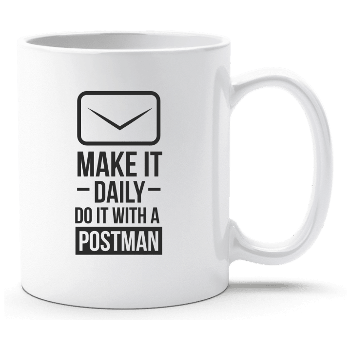 Make It Daily Do It With A Postman Tasse contain pic