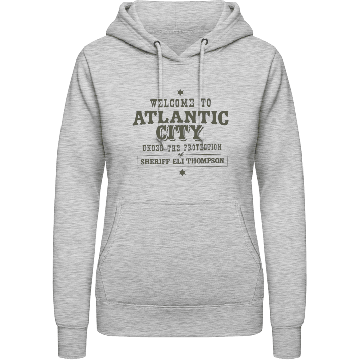 Welcome To Atlantic City Hoodie för kvinnor 0 image