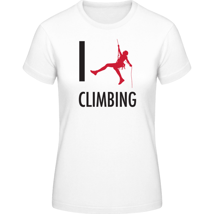 I Love Climbing T-shirt för kvinnor 0 image