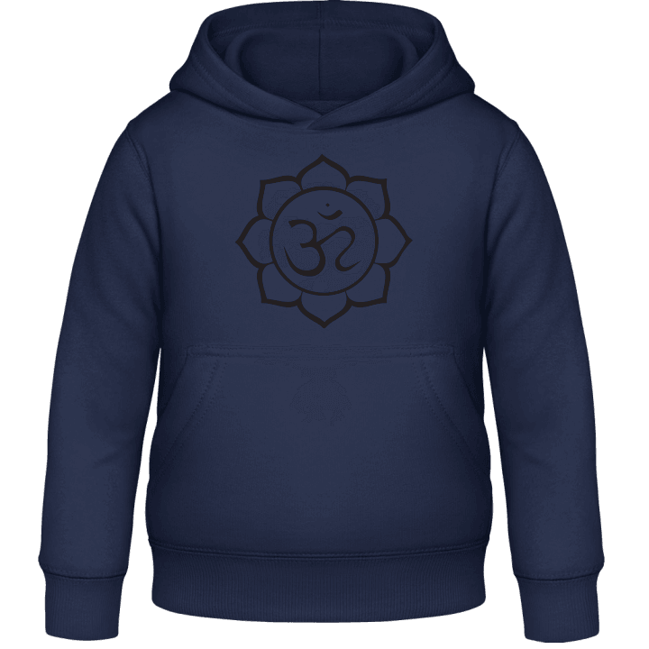 Om Lotus Flower Sweat à capuche pour enfants contain pic