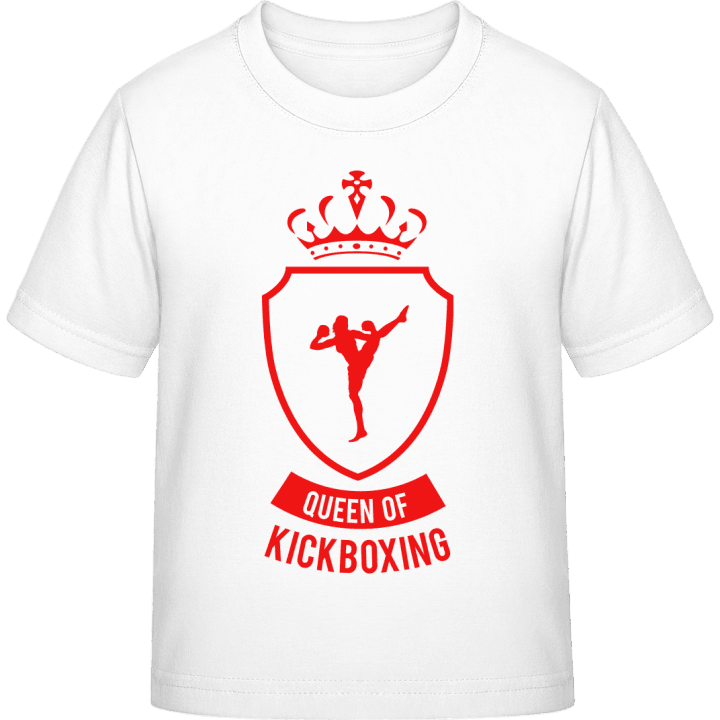 Queen of Kickboxing Camiseta infantil contain pic