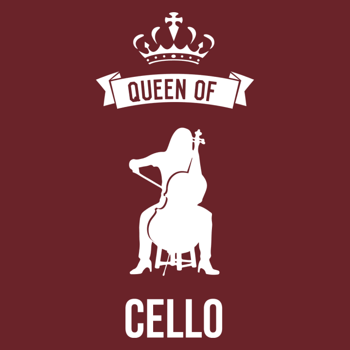 Queen Of Cello Felpa con cappuccio da donna 0 image