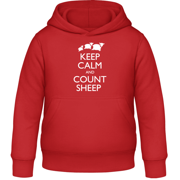 Keep Calm And Count Sheep Sweat à capuche pour enfants 0 image