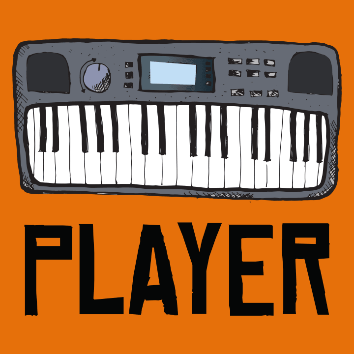 Keyboard Player Illustration Långärmad skjorta 0 image