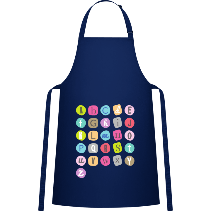 Colored Alphabet Förkläde för matlagning 0 image
