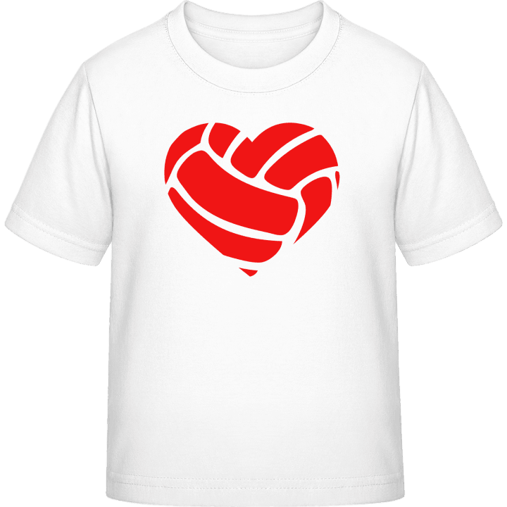 Volleyball Heart T-shirt för barn contain pic