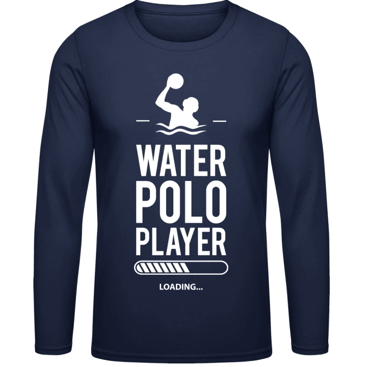 Water Polo Player Loading Langarmshirt contain pic
