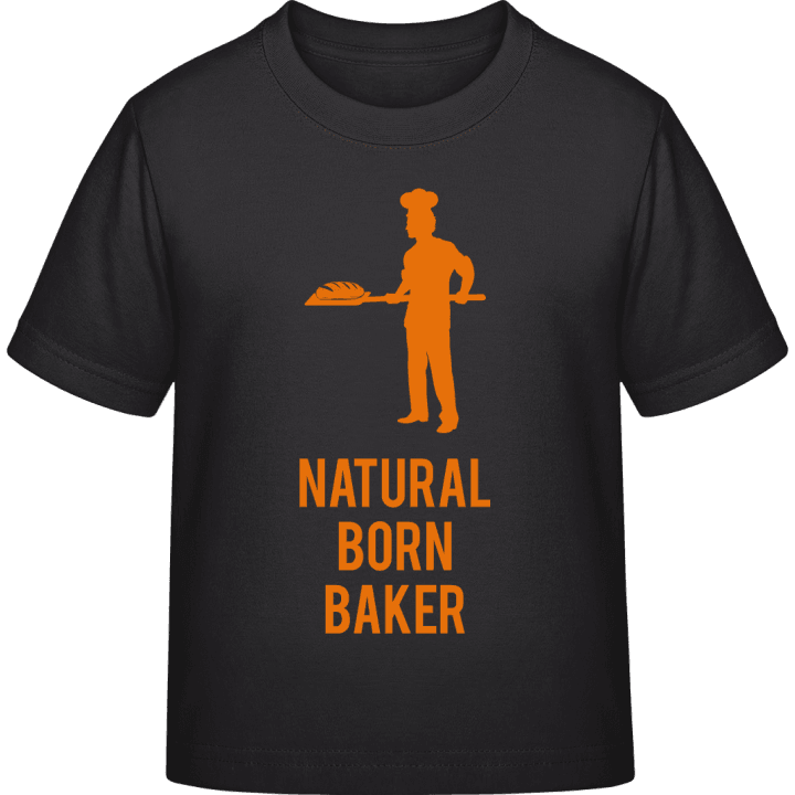 Natural Born Baker T-shirt för barn contain pic