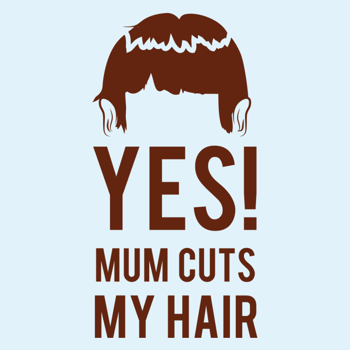 Yes Mum Cuts My Hair Kids Hoodie 0 image