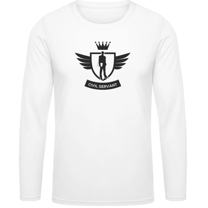 Civil Servant Coat Of Arms Winged T-shirt à manches longues 0 image