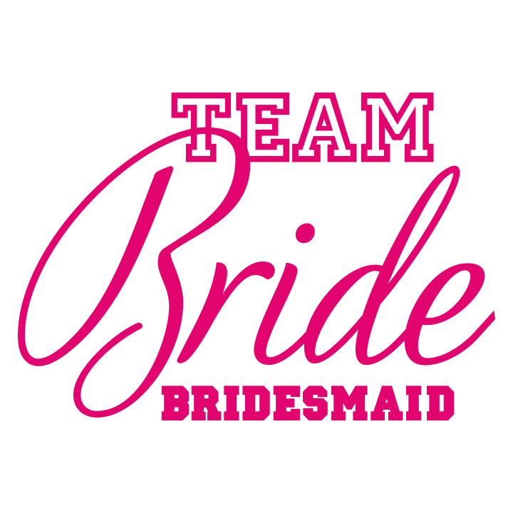 Team Bride Bridesmaid T-shirt för kvinnor 0 image