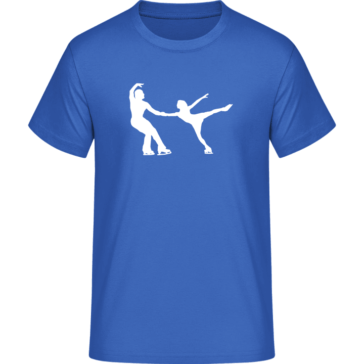 Ice Skating Couple T-Shirt contain pic