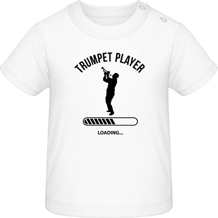 Trumpet Player Loading T-shirt för bebisar contain pic