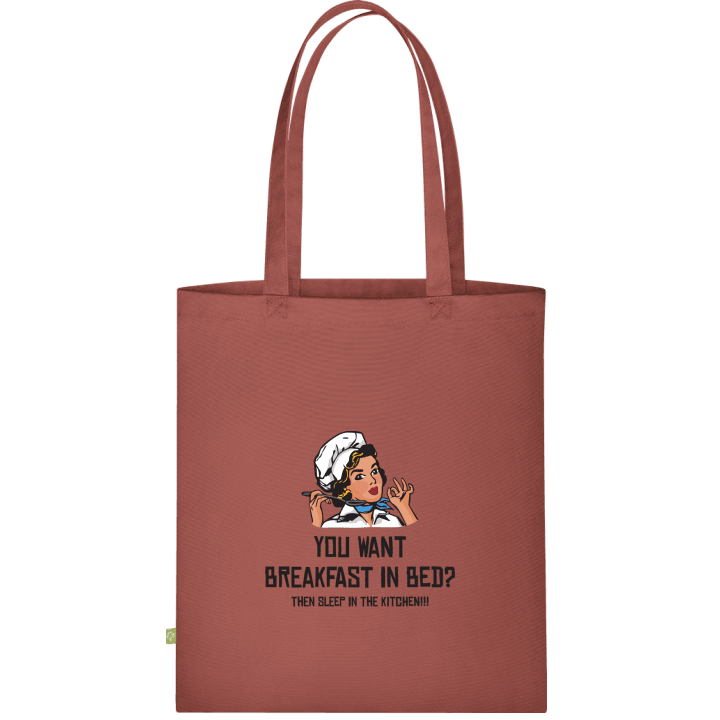 Want Breakfast In Bed Then Sleep In The Kitchen Stofftasche 0 image