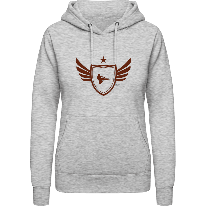 Karate Star Vrouwen Hoodie contain pic
