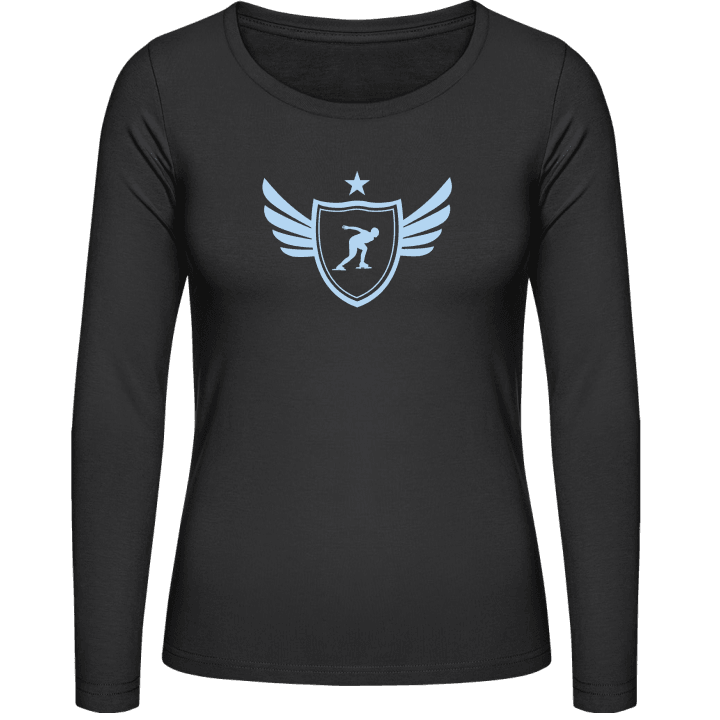 Speed Skater Women long Sleeve Shirt contain pic