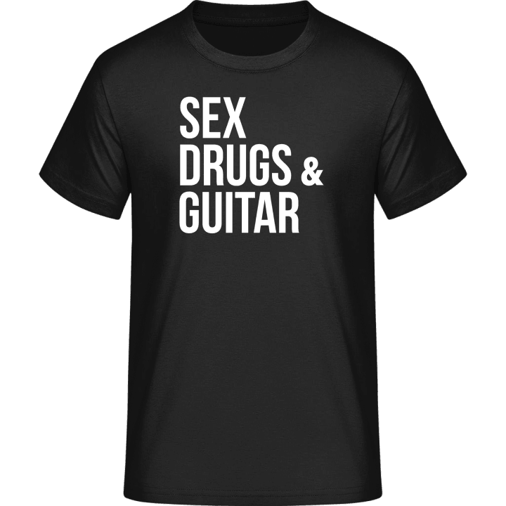 Sex Drugs Guitar Camiseta 0 image