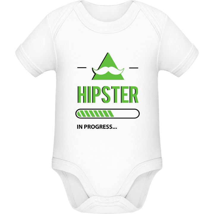 Hipster in Progress Baby romperdress 0 image