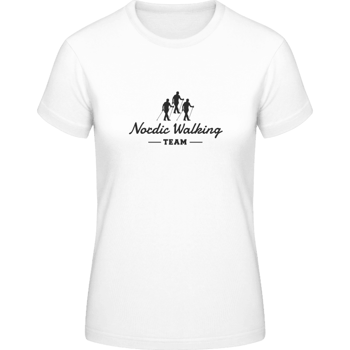 Nordic Walking Team T-skjorte for kvinner contain pic