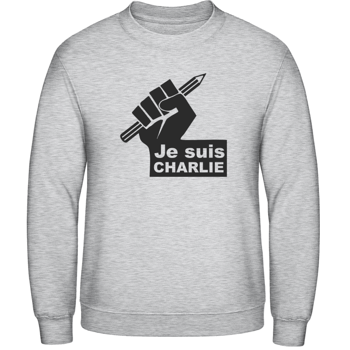 Je Suis Charlie Pen Sweatshirt contain pic