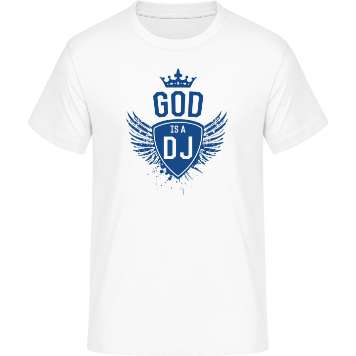 God is a DJ Winged T-Shirt contain pic