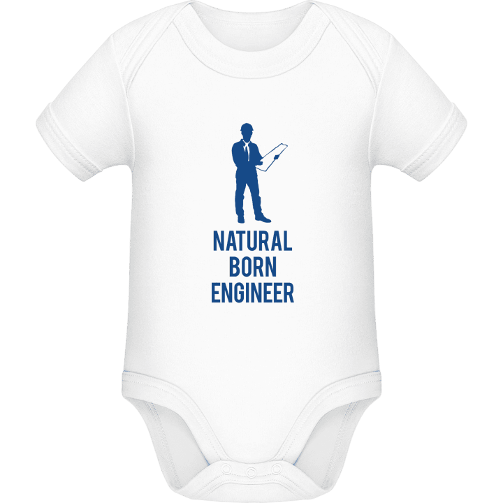Natural Born Engineer Baby Strampler contain pic