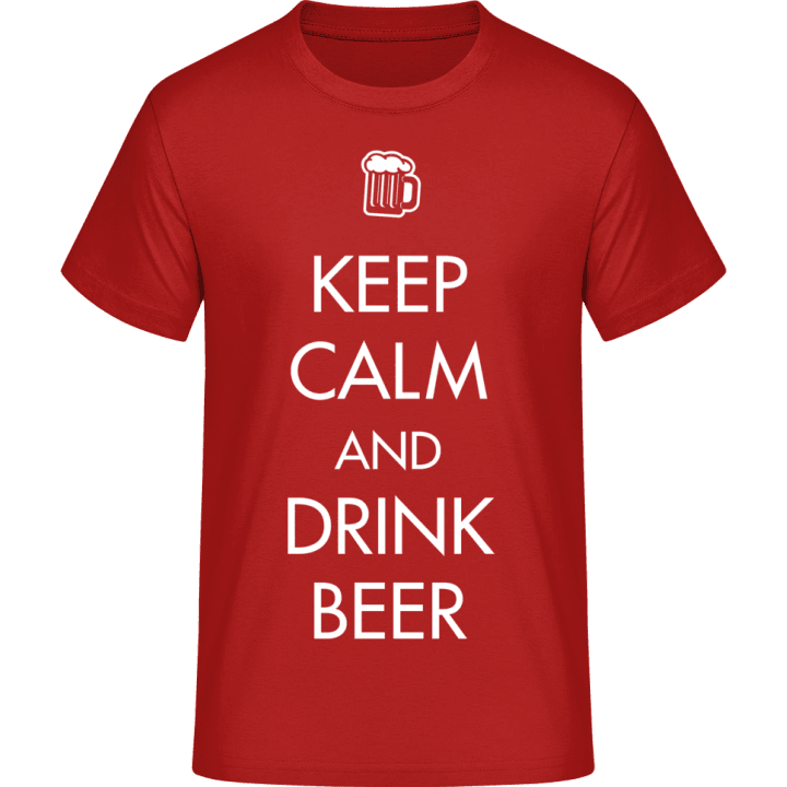 Keep Calm And Drink Beer T-skjorte 0 image