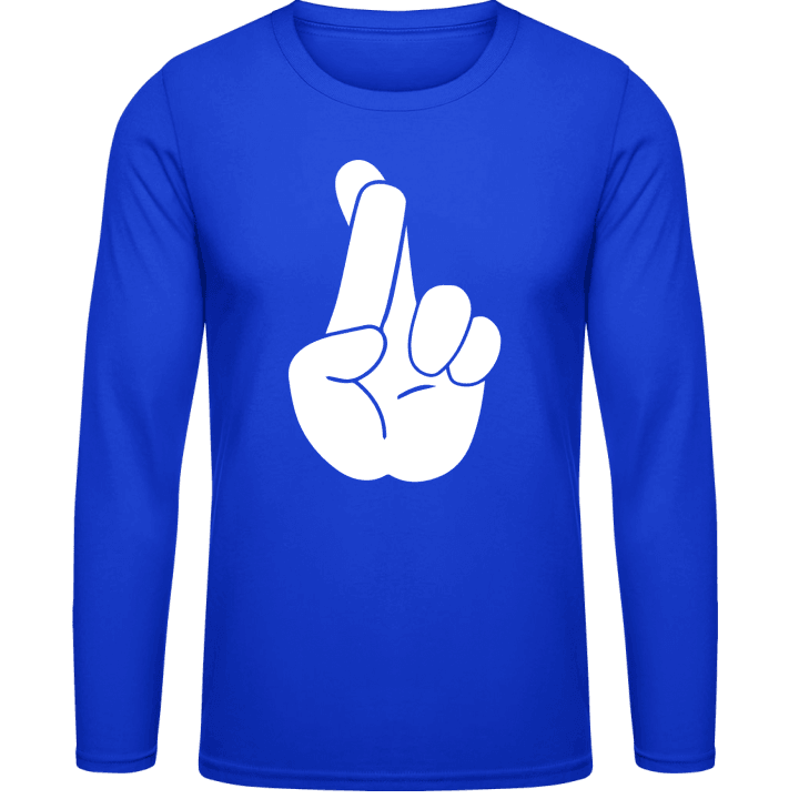 Hand Sign T-shirt à manches longues contain pic