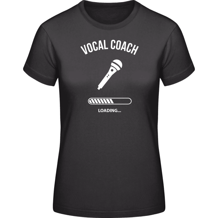 Vocal Coach Loading T-skjorte for kvinner contain pic