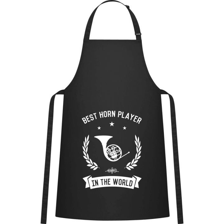 Best Horn Player In The World Kitchen Apron contain pic