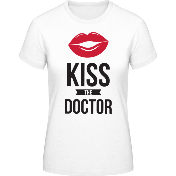 Kiss the Doctor T-skjorte for kvinner contain pic