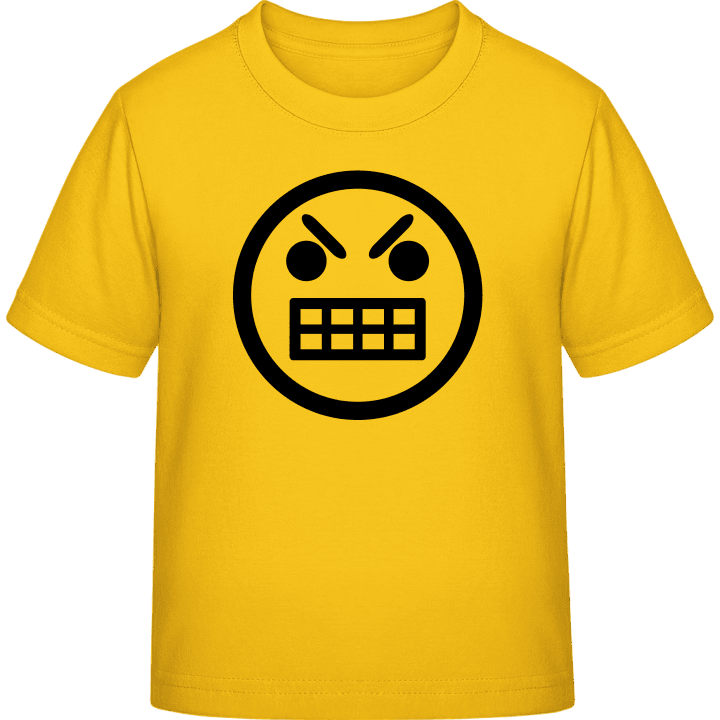 Mad Smiley T-shirt för barn contain pic