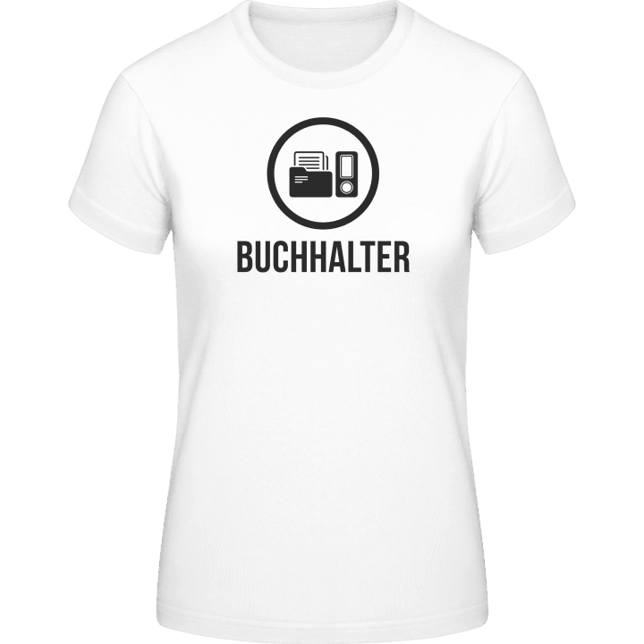 Buchhalter Logo T-shirt pour femme contain pic