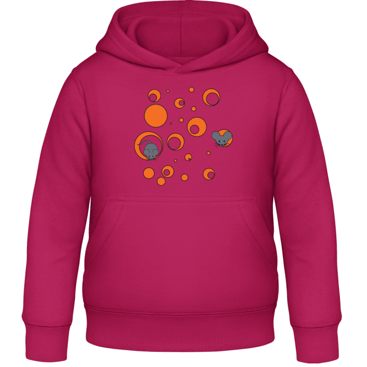Cheese Effect Kids Hoodie contain pic