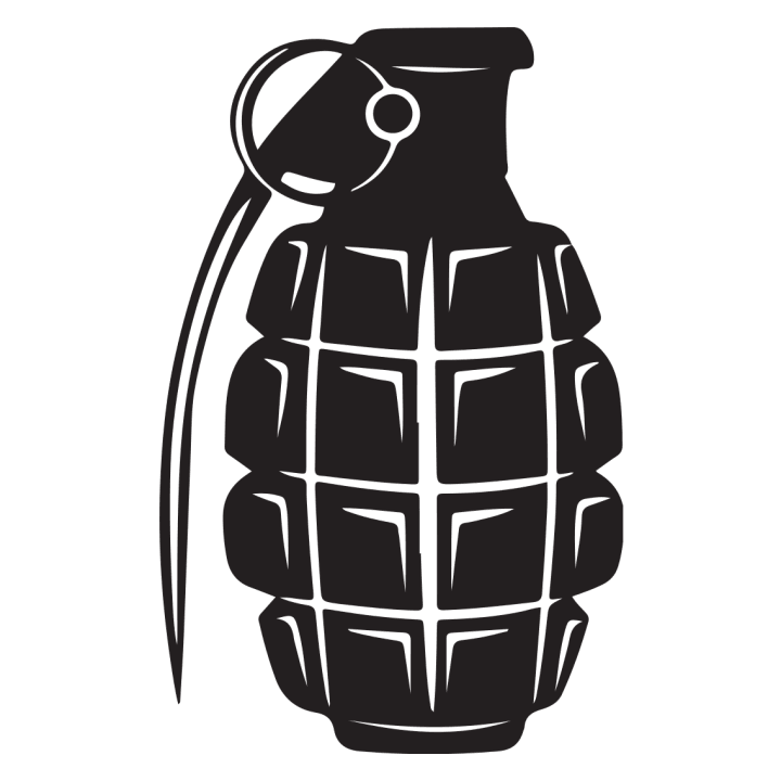 Grenade Illustration Langermet skjorte for kvinner 0 image