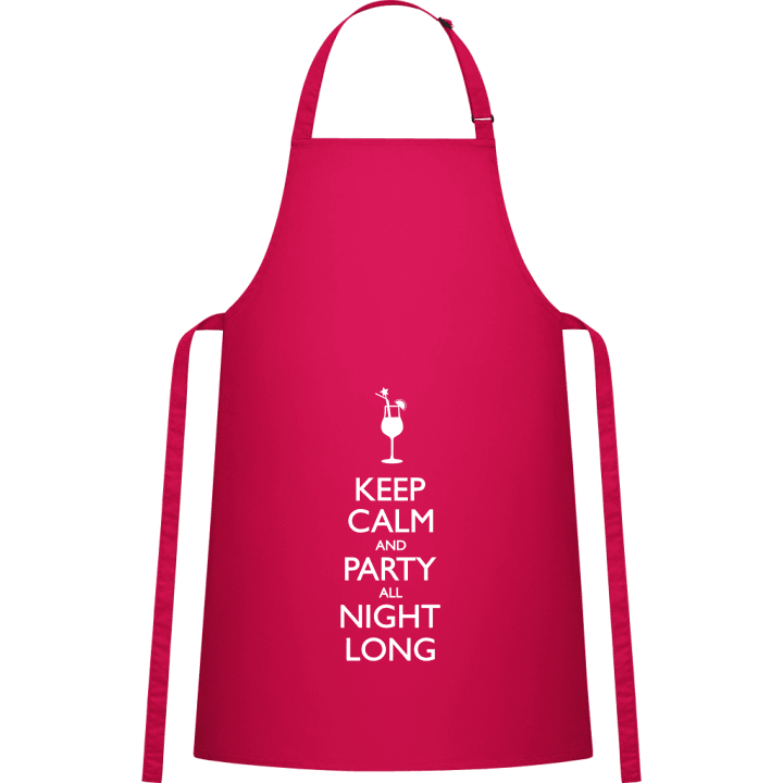 Keep Calm And Party All Night Long Tablier de cuisine 0 image