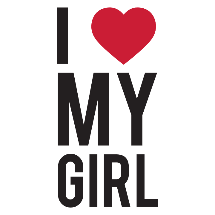 I Love My Girl T-shirt til kvinder 0 image