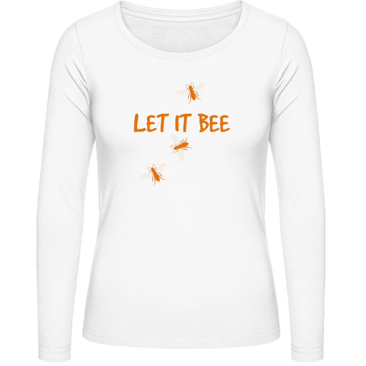 Let It Bee Langermet skjorte for kvinner contain pic