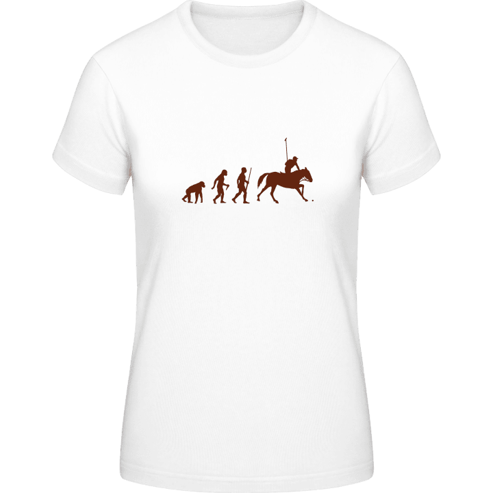 Polo Player Evolution T-skjorte for kvinner contain pic