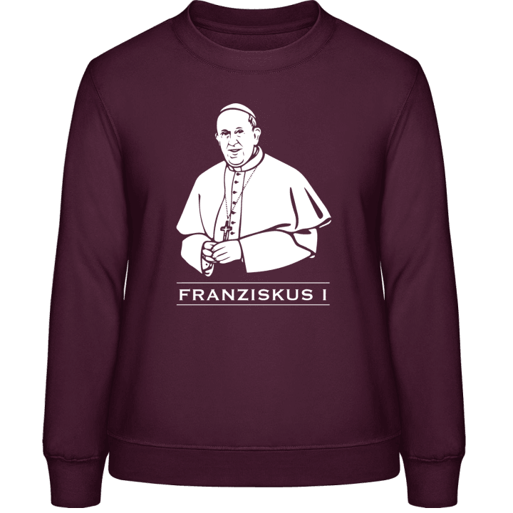 The Pope Sweat-shirt pour femme contain pic