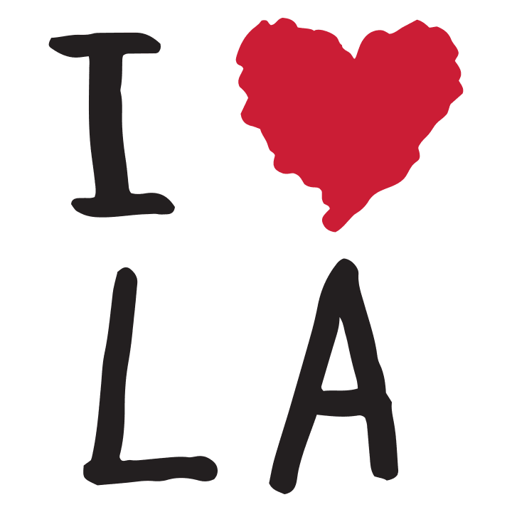 I Love LA T-skjorte 0 image