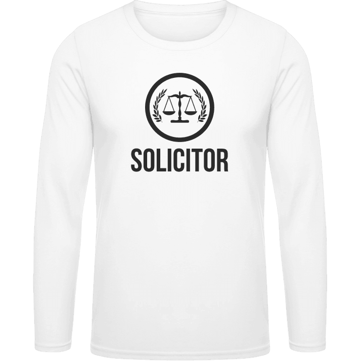 Solicitor Langarmshirt contain pic