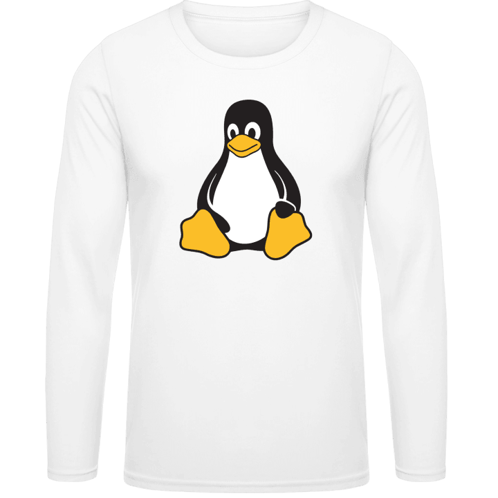 Linux Penguin Langarmshirt 0 image