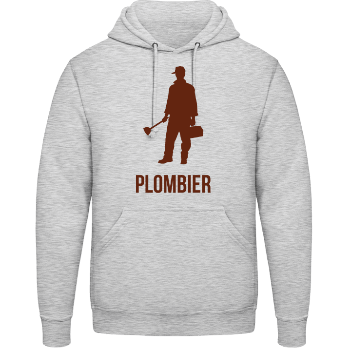 Plombier Silhouette Hoodie contain pic