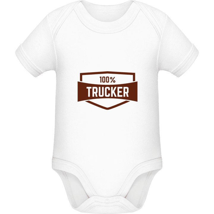 Trucker Baby Romper contain pic