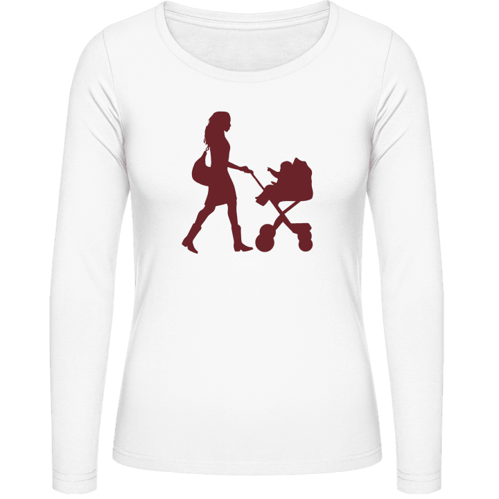 Mom With Baby Vrouwen Lange Mouw Shirt 0 image