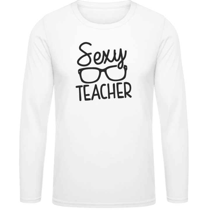 Sexy Teacher Langermet skjorte contain pic