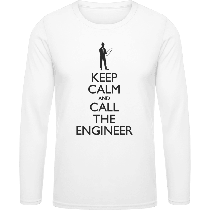 Call The Engineer T-shirt à manches longues contain pic