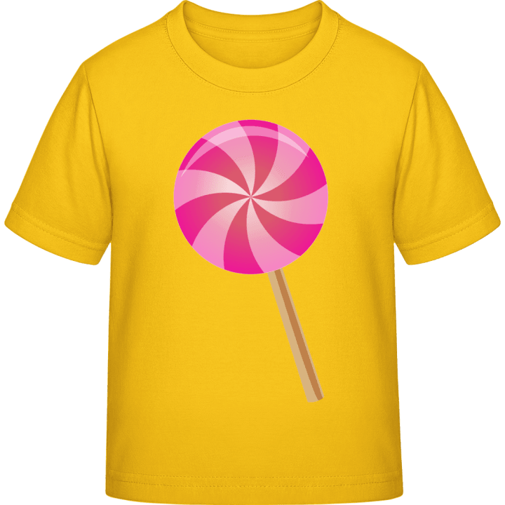 Pink Lollipop T-skjorte for barn contain pic