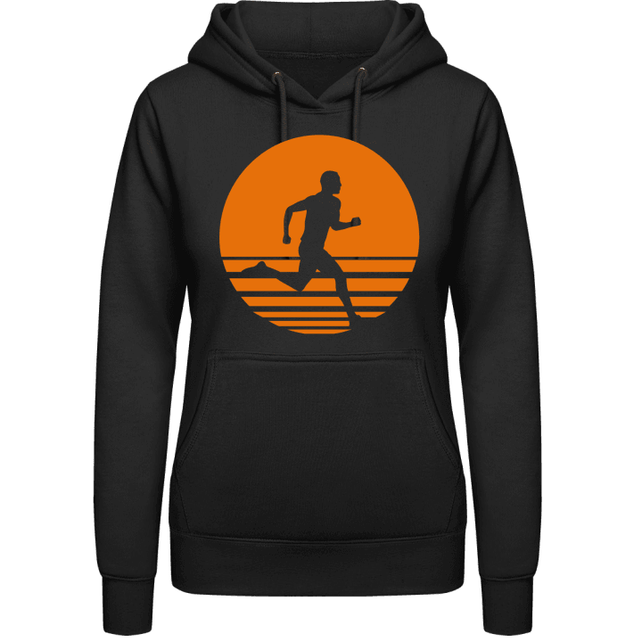 Sunset Jogging Women Hoodie contain pic